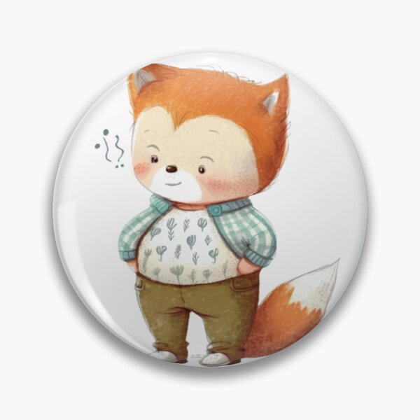 Item preview, Cute fox designed and sold by ShopLeilaArt.