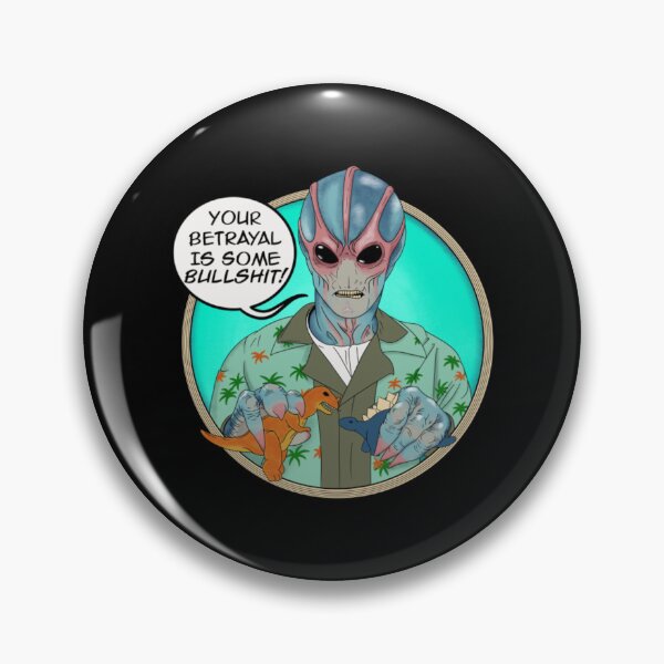 Item preview, Resident Betrayal Graphic Resident Alien Gift Fan designed and sold by Muhadams.