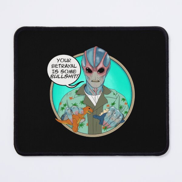 Item preview, Resident Betrayal Graphic Resident Alien Gift Fan designed and sold by Muhadams.