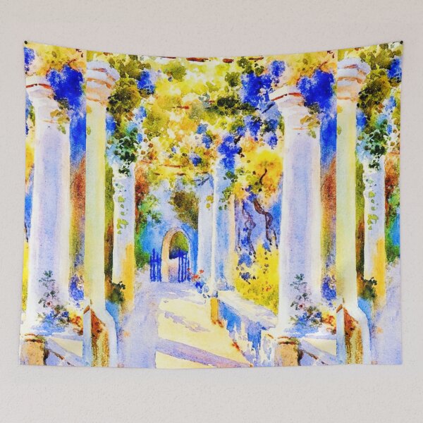 Item preview, Loggia at Laurelton Hall by Comfort Louis Tiffany  designed and sold by CristalleLisa.