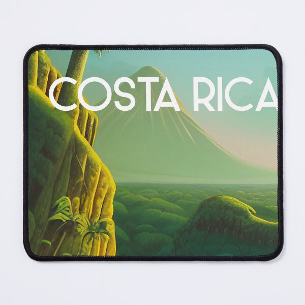Item preview, Costa Rica travel vintage  poster designed and sold by Arctic frame studio.
