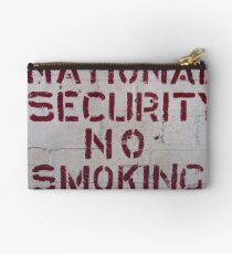 National Security No Smoking Studio Pouch