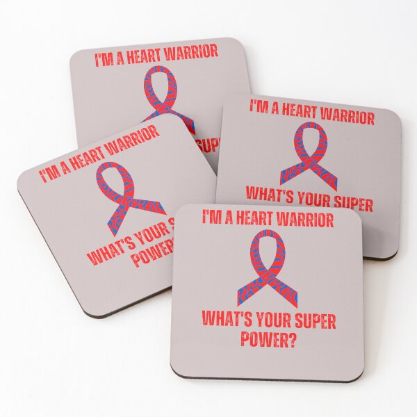 Item preview, I'm a Heart Warrior CHD Fighter Heart Disease Awareness designed and sold by Sarah38.