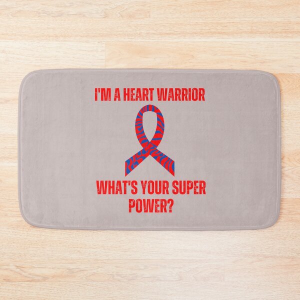 Item preview, I'm a Heart Warrior CHD Fighter Heart Disease Awareness designed and sold by Sarah38.