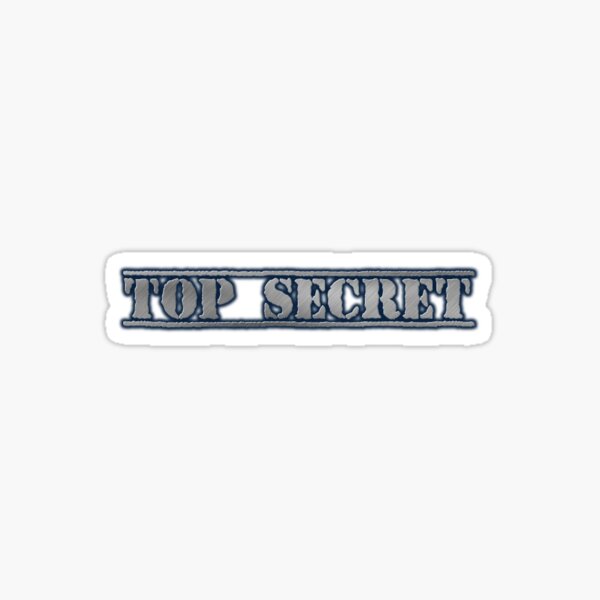 Item preview, Top Secret designed and sold by kattilako.