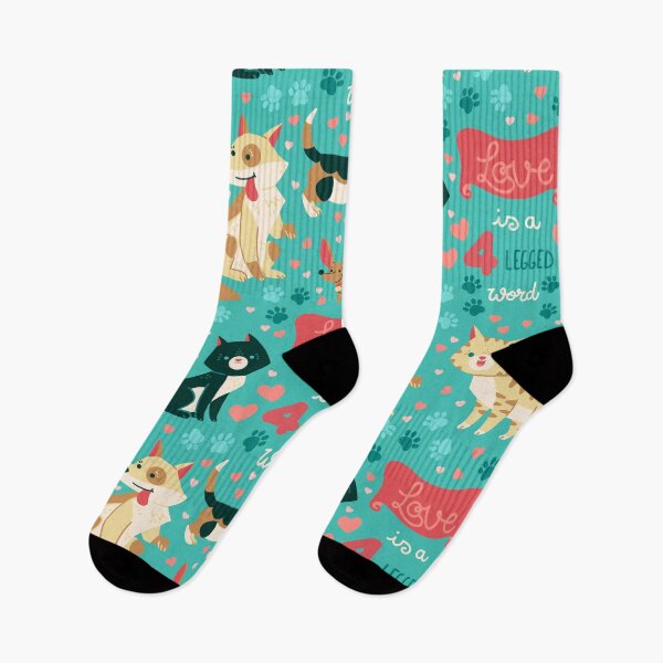 Item preview, Love is a 4 legged word designed and sold by Angela Sbandelli.