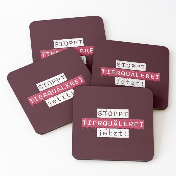 Item preview, stop animal cruelty designed and sold by wunderfamily.