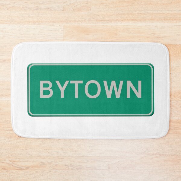 Item preview, Road sign with the local slang name for Ottawa, Bytown designed and sold by funkyworm.