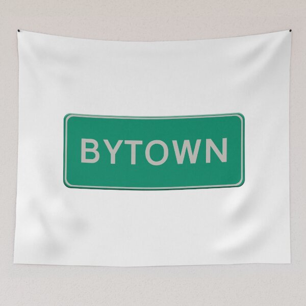 Item preview, Road sign with the local slang name for Ottawa, Bytown designed and sold by funkyworm.