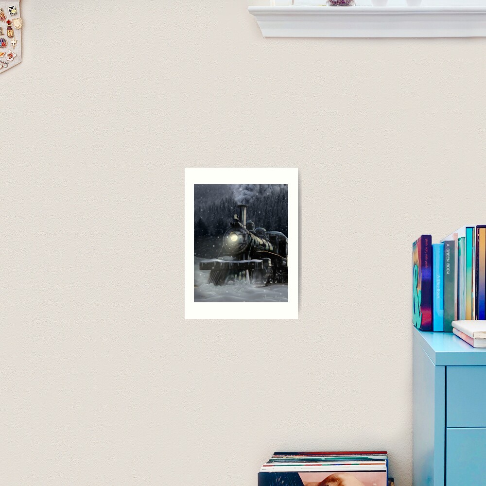 Steppeland Express Art Print