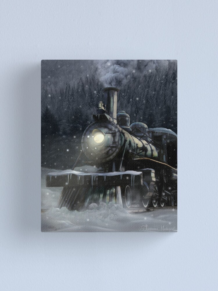 Alternate view of Steppeland Express Canvas Print