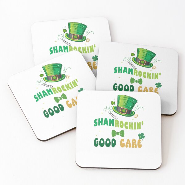 Item preview, St Pattys nurse, lucky shamrockin nurse, funny st paddys nuse, St Patrick's day nurse gift. designed and sold by cocochi.