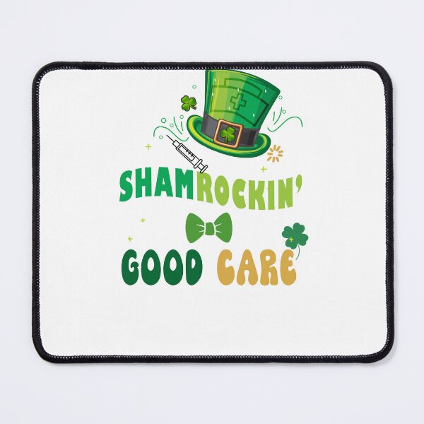 Item preview, St Pattys nurse, lucky shamrockin nurse, funny st paddys nuse, St Patrick's day nurse gift. designed and sold by cocochi.