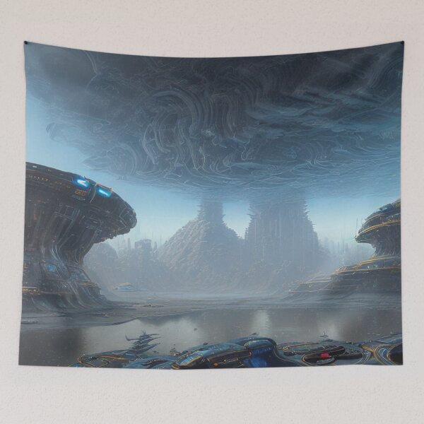Item preview, Weird planet in outer space - Cyberpunk designed and sold by joejiing.