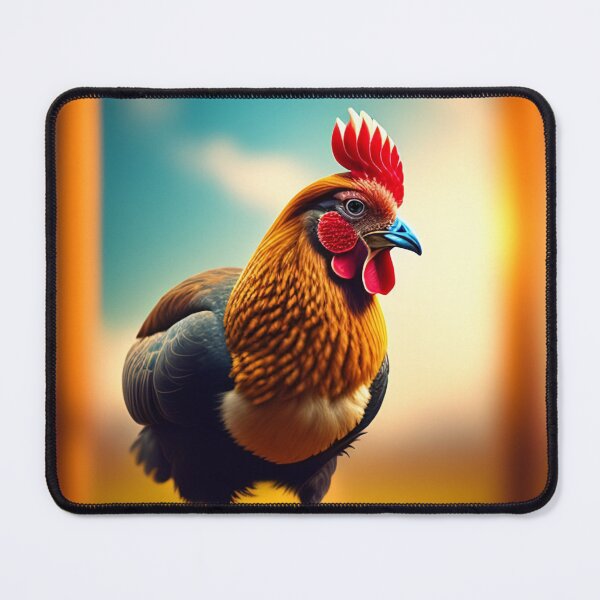 Item preview, Portrait Chicken Artwork, Abstract Chicken Wall Art, Modern Chicken Wall Art, Classic Farmhouse Print designed and sold by Christian Biluan.