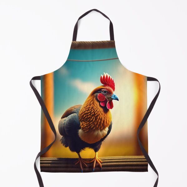 Item preview, Portrait Chicken Artwork, Abstract Chicken Wall Art, Modern Chicken Wall Art, Classic Farmhouse Print designed and sold by Christian Biluan.