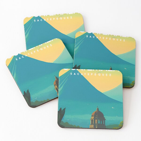 Item preview, Guatemala, vintage travel poster designed and sold by Arctic frame studio.