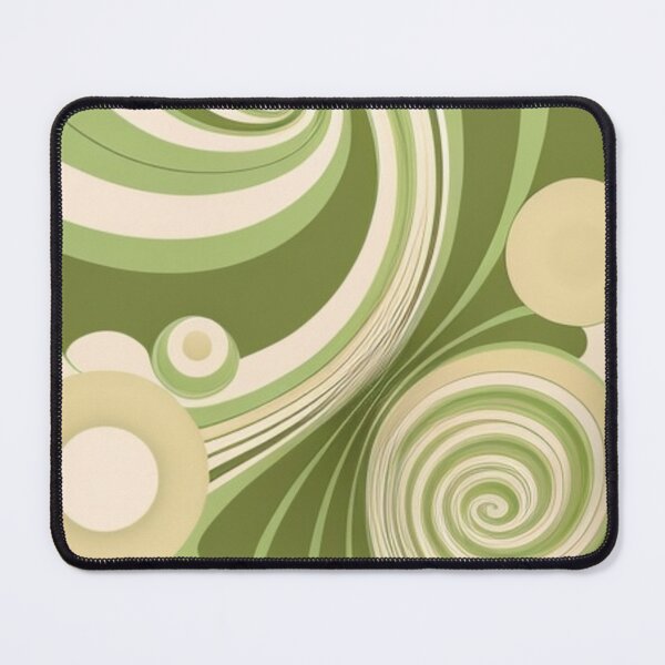 Item preview, Curve retro 70 green white designed and sold by jsebouvi.