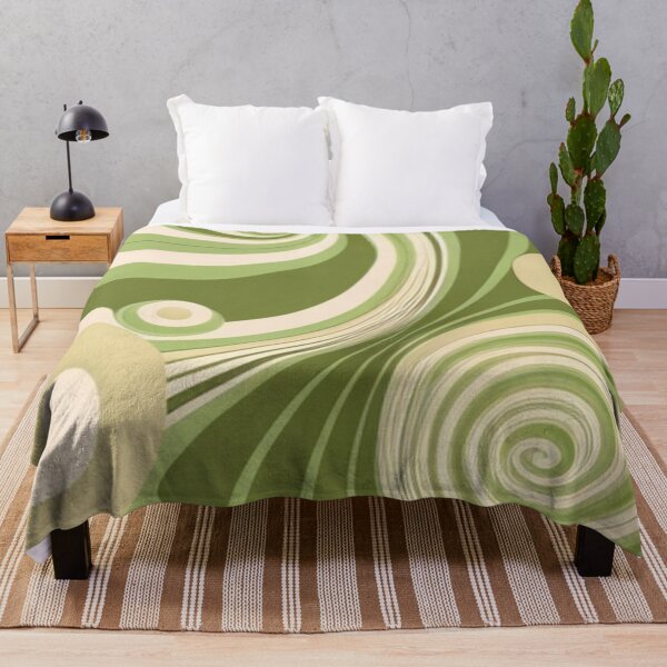 Item preview, Curve retro 70 green white designed and sold by jsebouvi.