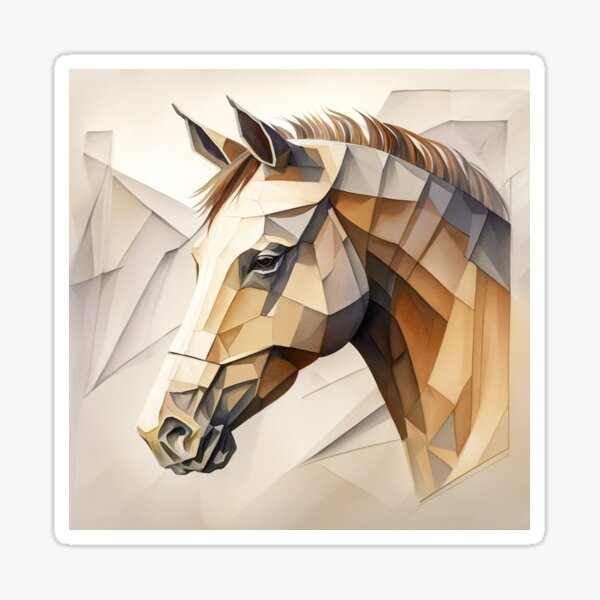 Fragmented Filly Sticker