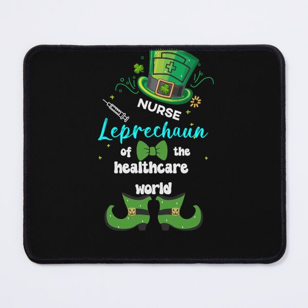 Item preview, St Pattys nurse, nurse leprechaun, funny st paddys nuse, St Patrick's day nurse gift. designed and sold by cocochi.