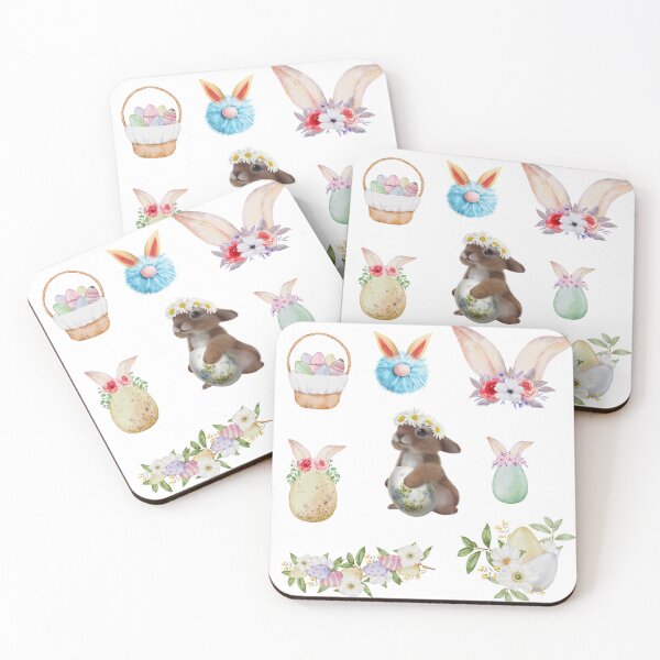 Item preview, Cute Easter Stickers Pack Bundle  designed and sold by bluAvocado.
