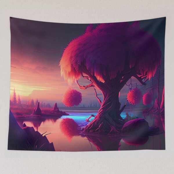 Item preview, Riverbank Sakura Reflections designed and sold by D3monic.