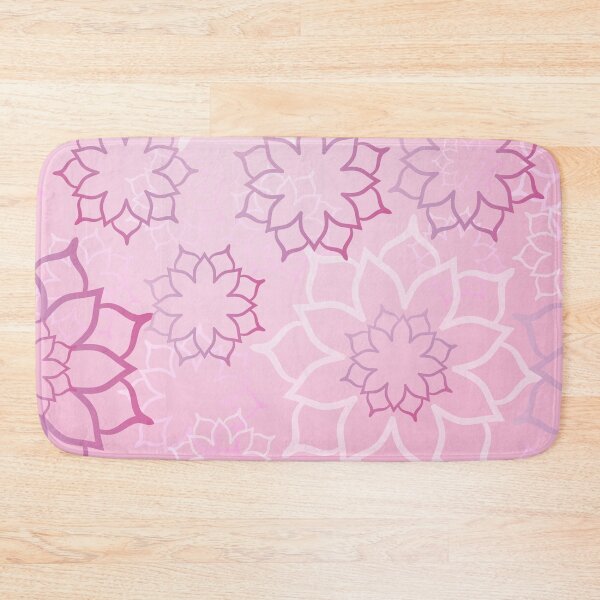 Item preview, Pink SImple Floral Surface Pattern designed and sold by LotusBlanc.