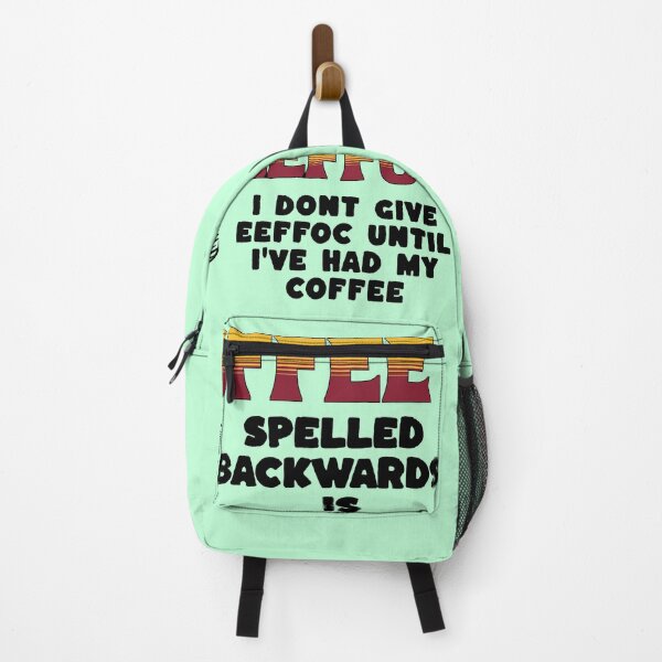Item preview, Coffee Spelled Backwards designed and sold by funkycoolshirts.