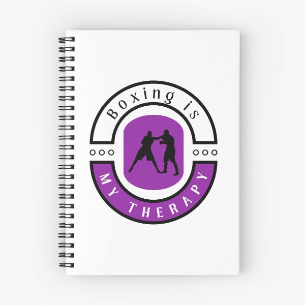 Item preview,  Boxing is my therapy funny motivational design designed and sold by DigitalMagShop.