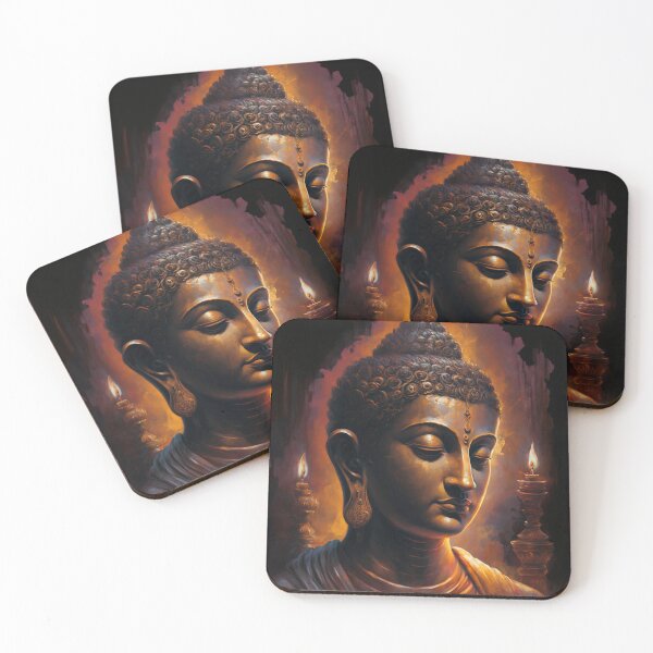Item preview, The Wisdom of Buddha Portrait art designed and sold by bharuarts.