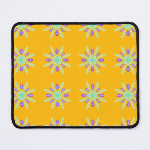 Item preview, art deco flower_orange designed and sold by NeonEye-Designs.