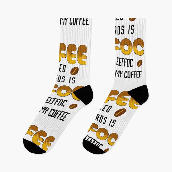 Item preview, Coffee Spelled Backwards  designed and sold by funkycoolshirts.