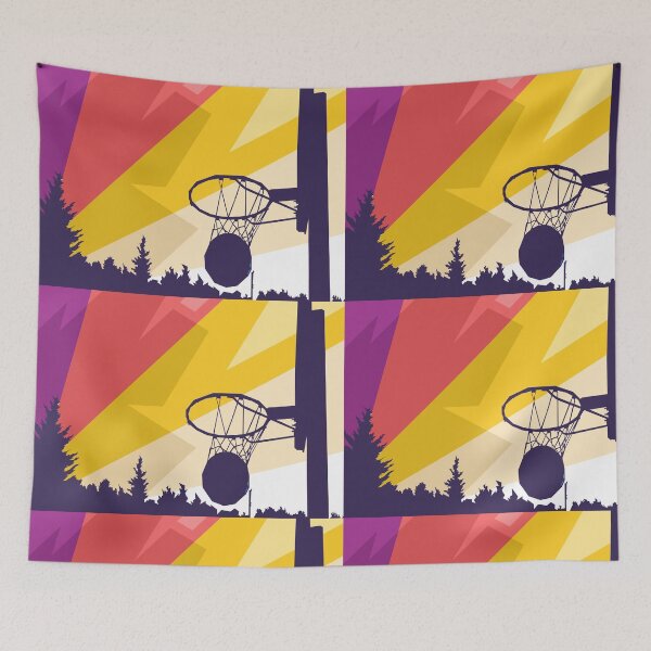 Item preview, Hoop Basket Sunrise designed and sold by Rizky Dwi Aprianda.