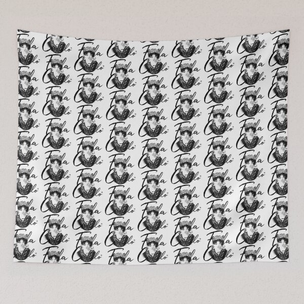 Item preview, White And Black Cat Frida Cathlo version of - Frida Kahlo designed and sold by Jaime Ortiz.