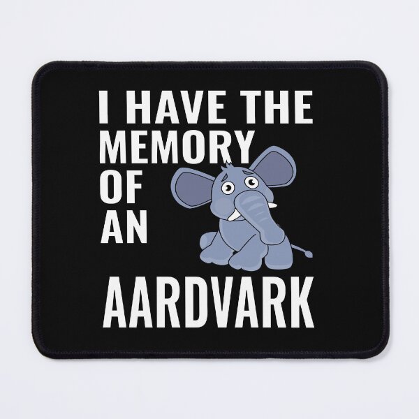 Item preview, Memory like an elephant? designed and sold by CottagePop.