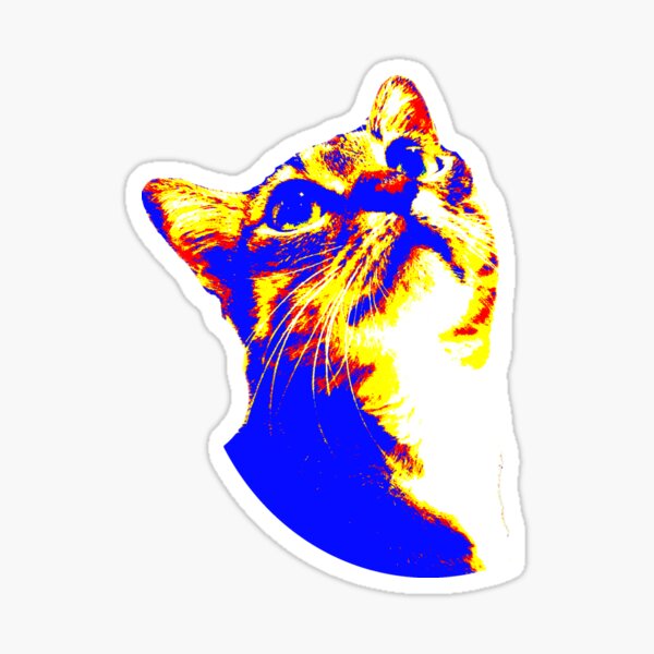 Hope: The Audacity Cat Sticker