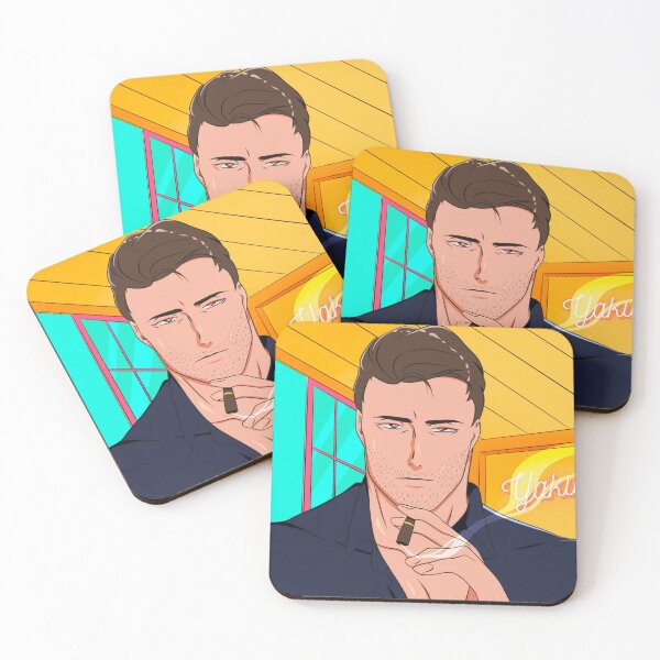 Item preview, Neon anime comic man izakaya designed and sold by sagarakireina.