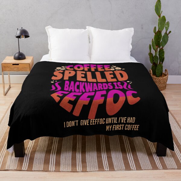 Item preview, Coffee Spelled Backwards designed and sold by funkycoolshirts.