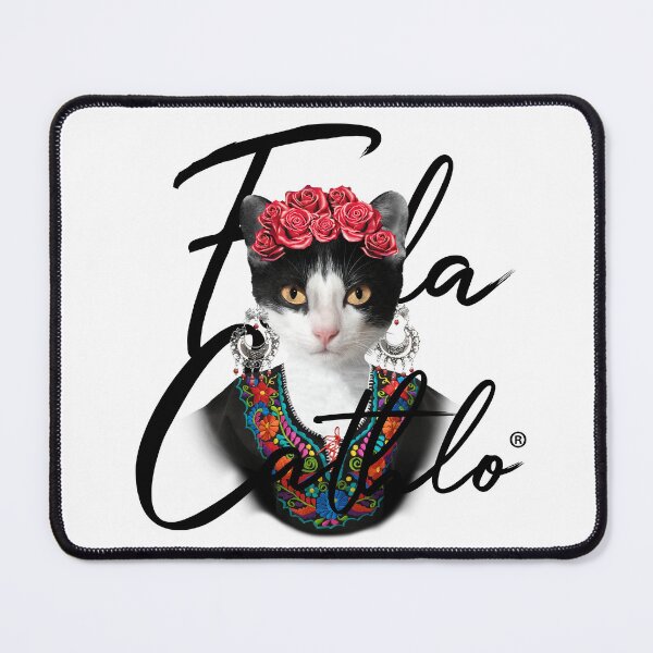 Item preview, WB Color Cat Frida Cathlo version of - Frida Kahlo designed and sold by Jaime Ortiz.