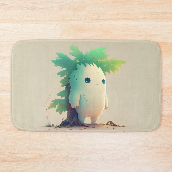 Item preview, Cute Big Green Tree Monster designed and sold by quick-drops.