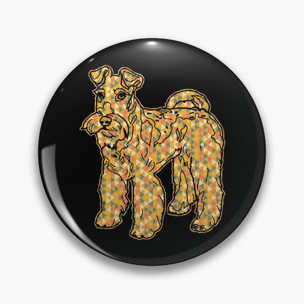 Artikelvorschau, Draht-Foxterrier - Draht-Foxterrier geometrisch entworfen und verkauft von UnknownArtistt.