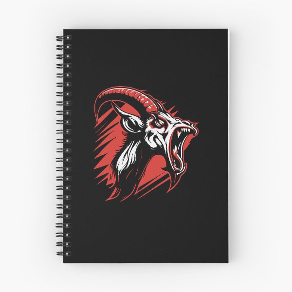 Item preview, screaming goat vector mascot illustration designed and sold by Gerald Waters.