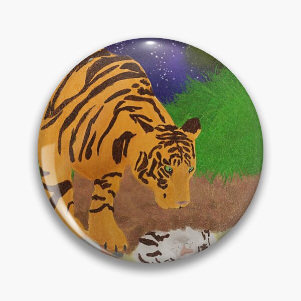 Item preview, Tiger Moon designed and sold by VanishingPrints.