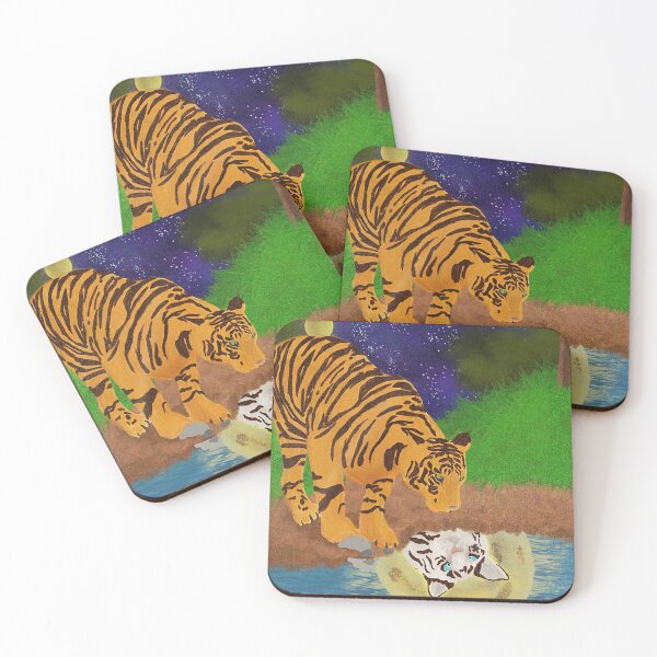 Item preview, Tiger Moon designed and sold by VanishingPrints.