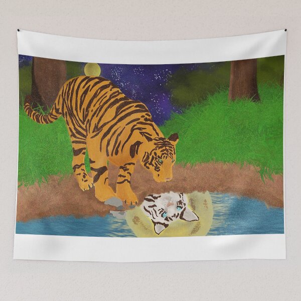 Item preview, Tiger Moon designed and sold by VanishingPrints.