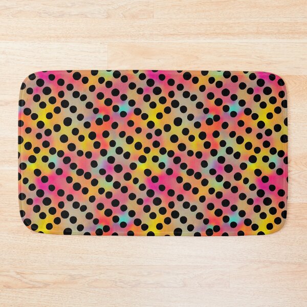 Item preview, Polka dots circle techno rush pattern designed and sold by patterncrow.