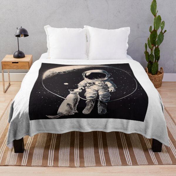Aperçu de l'œuvre Astronaute avec chien créée et vendue par AiInker.