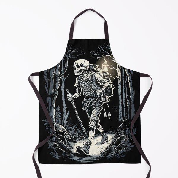 Item preview, Light Will Guide My Way- A Backpacker Skeleton designed and sold by maryedenoa.