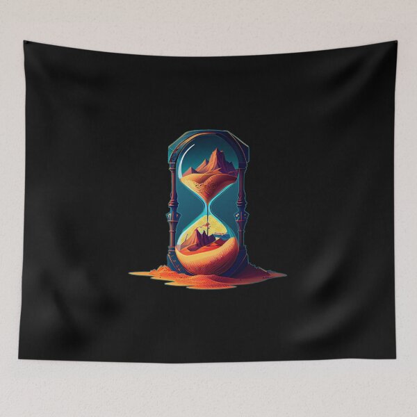 Item preview, Sands Of Time Clock designed and sold by PipikaArt.